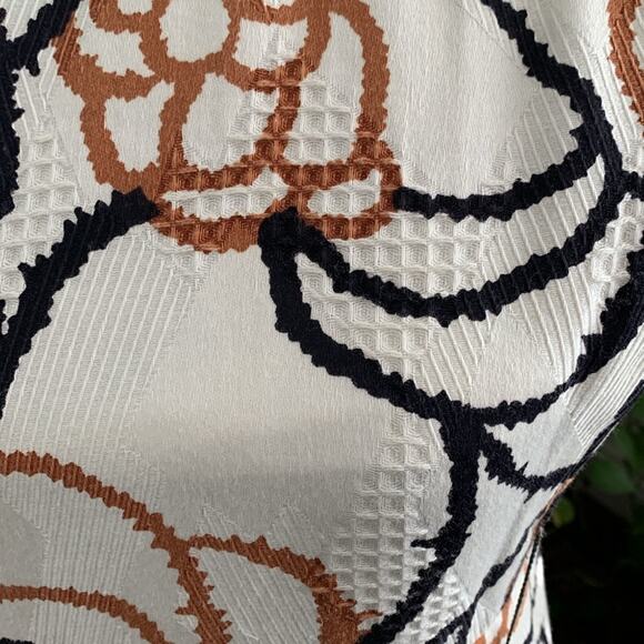 Vintage 60s/70s Union Made Jane Justin for Don Sophisticates Floral Dress - Picture 5 of 12